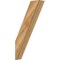 Ekena Millwork 4"W x 14"D x 26"H Traditional Rough Sawn Knee Brace, Western Red Cedar BRC04X14X26TRA00RWR - alternate 1